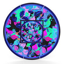 Carica l'immagine nel visualizzatore di Gallery, Piatto artistico da parete linea I fiori