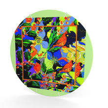 Carica l'immagine nel visualizzatore di Gallery, Piatto artistico da parete linea I fiori