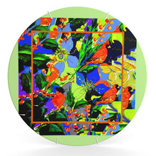 Carica l'immagine nel visualizzatore di Gallery, Piatto artistico da parete linea I fiori