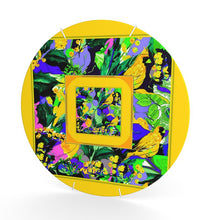 Carica l'immagine nel visualizzatore di Gallery, Piatto artistico da parete linea I fiori