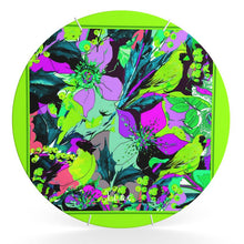 Carica l'immagine nel visualizzatore di Gallery, Piatto artistico da parete linea I fiori