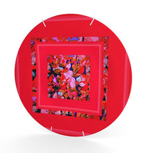 Carica l'immagine nel visualizzatore di Gallery, Piatto artistico da parete linea I fiori