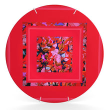 Carica l'immagine nel visualizzatore di Gallery, Piatto artistico da parete linea I fiori