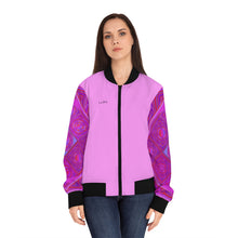 Carica l'immagine nel visualizzatore di Gallery, Women's Bomber Jacket (AOP) Laila Lago & C. by Iannilli Antonella