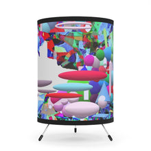 Carica l'immagine nel visualizzatore di Gallery, Tripod Lamp with High-Res Printed Shade, Laila Lago & C. by I.A.