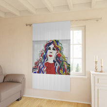 Load image into Gallery viewer, Tenda con stampa artistica linea-IRIS-