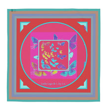 Carica l'immagine nel visualizzatore di Gallery, Foulard artistico in seta linea Contrasti