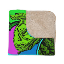 Carica l'immagine nel visualizzatore di Gallery, Tan Sherpa Blanket Laila Lago & C. by I.A.