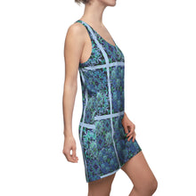 Carica l'immagine nel visualizzatore di Gallery, Dress with summer art print designed by Laila Lago & C. by Iannilli Antonella