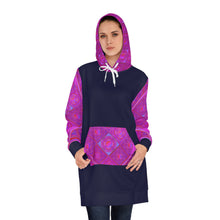Load image into Gallery viewer, Women's Hoodie Dress (AOP) Laila Lago & C. by Iannilli Antonella