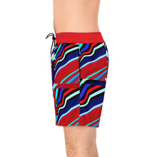 Carica l'immagine nel visualizzatore di Gallery, Men's Mid-Length Swim Shorts (AOP) Laila Lago & C. by I.A.