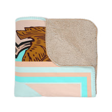Carica l'immagine nel visualizzatore di Gallery, Tan Sherpa Blanket Laila Lago & C. by I.A.