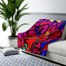 Load image into Gallery viewer, Sherpa Fleece Blanket Laila Lago & C. by I.A.