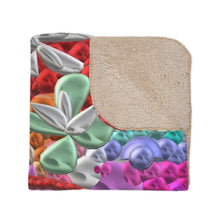 Load image into Gallery viewer, Coperta con stampa artistica linea-Vita sottomarina-