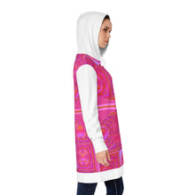 Load image into Gallery viewer, Women's Hoodie Dress (AOP) Laila Lago & C. by Iannilli Antonella