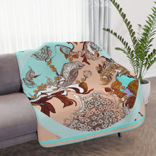 Carica l'immagine nel visualizzatore di Gallery, Tan Sherpa Blanket Laila Lago & C. by I.A.