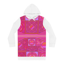 Load image into Gallery viewer, Women's Hoodie Dress (AOP) Laila Lago & C. by Iannilli Antonella