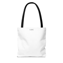 Load image into Gallery viewer, Graphic Tote Bag – "RED COLOR" Cosmetic Makeup Print