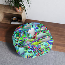 Carica l'immagine nel visualizzatore di Gallery, Tufted Floor Pillow, Round Laila Lago & C. by I.A.