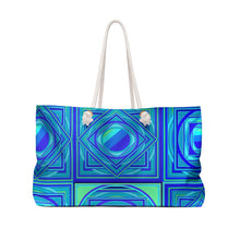 Carica l'immagine nel visualizzatore di Gallery, Weekender Bag with Art Print Laila Lago & C.by Iannilli Antonella