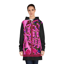 Carica l'immagine nel visualizzatore di Gallery, Women's Hoodie Dress (AOP) Laila Lago & C. by I.A.