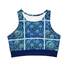 Carica l'immagine nel visualizzatore di Gallery, High Neck Crop Bikini Top (AOP) LailaLago & C. by I.A.