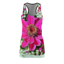 Carica l'immagine nel visualizzatore di Gallery, Dress with summer art print designed by Laila Lago & C. by Iannilli Antonella