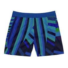 Carica l'immagine nel visualizzatore di Gallery, Men's Mid-Length Swim Shorts (AOP) Laila Lago & C. by I.A.