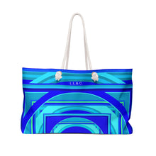 Carica l'immagine nel visualizzatore di Gallery, Weekender Bag with Art Print Laila Lago & C. by Iannilli Antonella