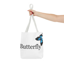 Load image into Gallery viewer, Graphic Tote Bag – "RED COLOR" Cosmetic Makeup Print