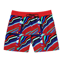 Carica l'immagine nel visualizzatore di Gallery, Men's Mid-Length Swim Shorts (AOP) Laila Lago & C. by I.A.