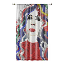 Load image into Gallery viewer, Tenda con stampa artistica collezione -IRIS-