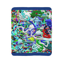 Carica l'immagine nel visualizzatore di Gallery, Fleece Sherpa Blanket Laila Lago & C. by I.A.