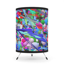 Load image into Gallery viewer, Tripod Lamp with High-Res Printed Shade, Laila Lago & C. by I.A.