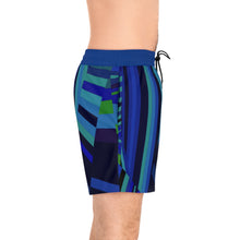 Carica l'immagine nel visualizzatore di Gallery, Men's Mid-Length Swim Shorts (AOP) Laila Lago & C. by I.A.