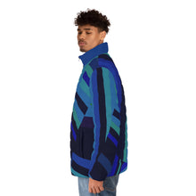 Carica l'immagine nel visualizzatore di Gallery, Men's Puffer Jacket (AOP) Laila Lago & C. by Iannilli Antonella