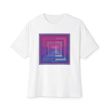 Load image into Gallery viewer, Maglietta vestibilità rilassata linea-Arcani maggiori arancio viola verde-