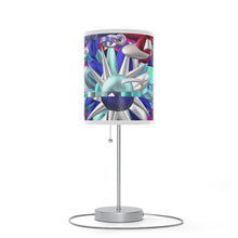 Carica l'immagine nel visualizzatore di Gallery, Lampada con stampa artistica linea -I FIORI-