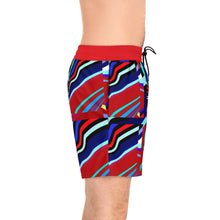 Carica l'immagine nel visualizzatore di Gallery, Men's Mid-Length Swim Shorts (AOP) Laila Lago & C. by I.A.