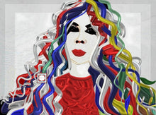Load image into Gallery viewer, Coperta vellutata linea-IRIS-
