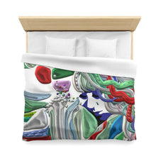 Carica l'immagine nel visualizzatore di Gallery, Copripiumino con stampa artistica linea-Mistery-