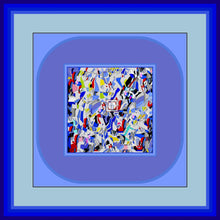 Carica l'immagine nel visualizzatore di Gallery, Foulard artistici in seta linea Arte moderna