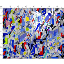 Carica l'immagine nel visualizzatore di Gallery, Stoffa con stampa arte linea  -Arte e colore-