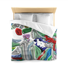 Carica l'immagine nel visualizzatore di Gallery, Copripiumino con stampa artistica linea-Mistery-