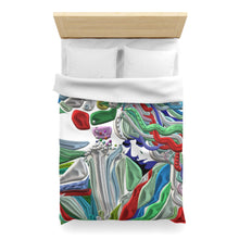 Carica l'immagine nel visualizzatore di Gallery, Copripiumino con stampa artistica linea-Mistery-