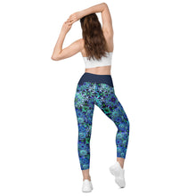 Carica l'immagine nel visualizzatore di Gallery, Crossover leggings with pockets Laila Lago & C. by I.A.