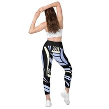 Carica l'immagine nel visualizzatore di Gallery, Crossover leggings with pockets Laila Lago & C. by I.A.