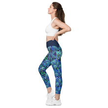 Carica l'immagine nel visualizzatore di Gallery, Crossover leggings with pockets Laila Lago & C. by I.A.