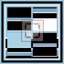 Carica l'immagine nel visualizzatore di Gallery, Foulard in seta linea Il mare dentro