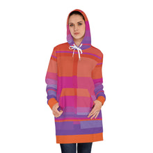 Carica l'immagine nel visualizzatore di Gallery, Felpa donna linea -Arcani maggiori arancio viola verde-